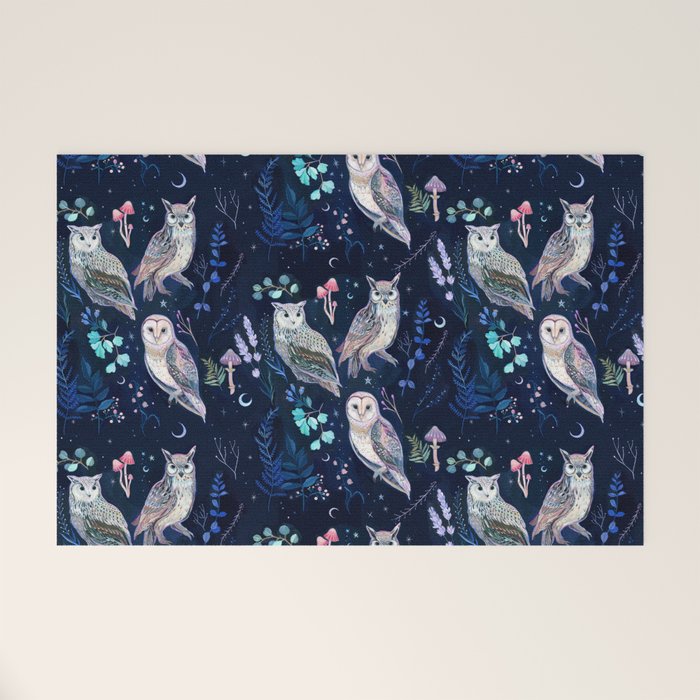 Night Owls Welcome Mat Gallery Image 1