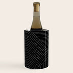 Lines (Black) Wine Chiller Gallery Image 2