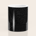 Lines (Black) Coffee Mug Gallery Image 4