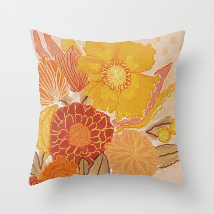 Magic Bouquet Throw Pillow Gallery Image 6