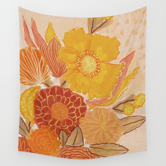 Magic Bouquet Wall Tapestry Gallery Image 4