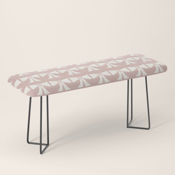 Vintage Bows XV Pink Bench Gallery Image 1