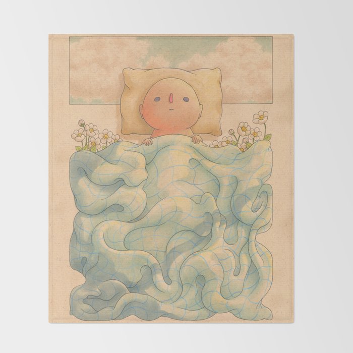 Afternoon Nap Throw Blanket Gallery Image 2