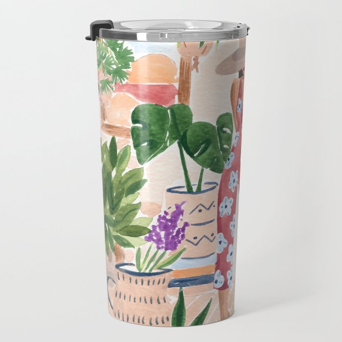 Plant Lady Travel Mug Gallery Image 3