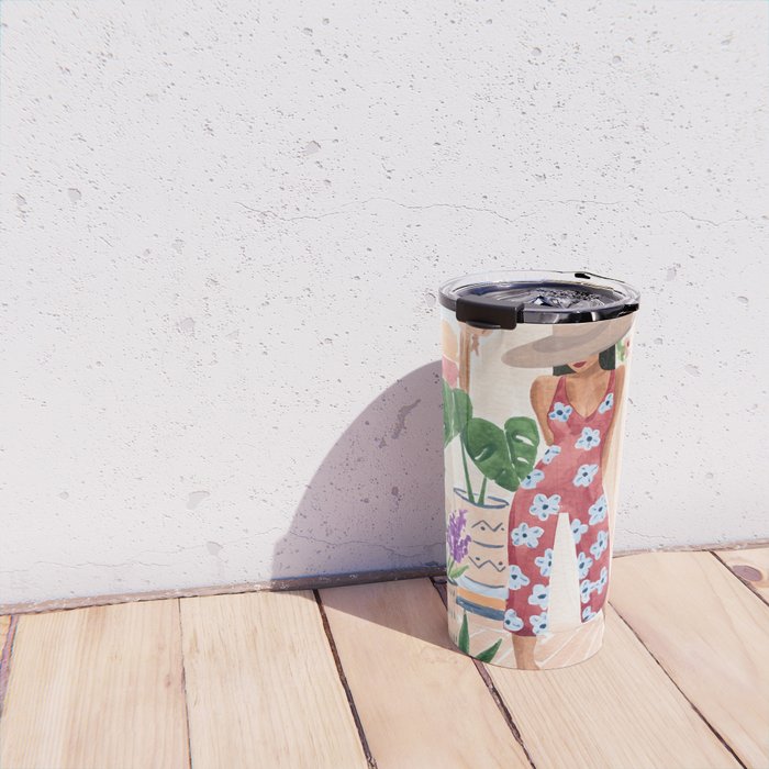 Plant Lady Travel Mug Gallery Image 4