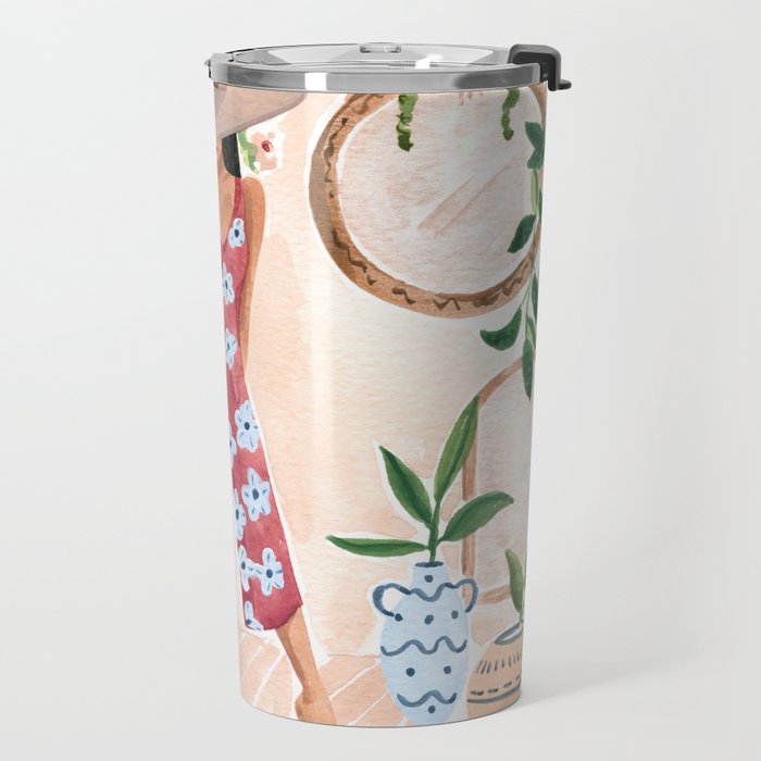 Plant Lady Travel Mug Gallery Image 2