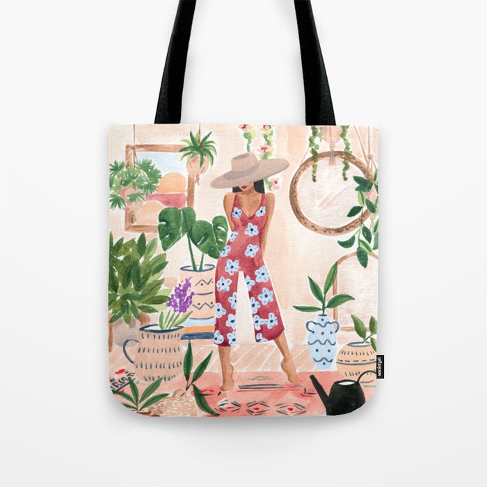 Plant Lady Tote Bag Gallery Image 1