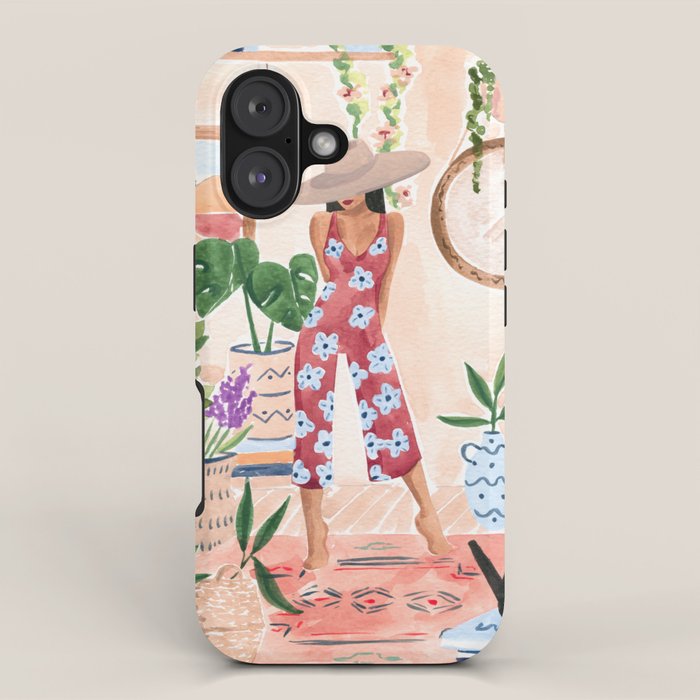 Plant Lady iPhone Case Gallery Image 1