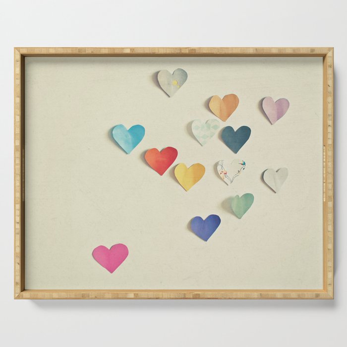 Paper Hearts Serving Tray Gallery Image 1