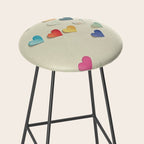 Paper Hearts Stool Gallery Image 2