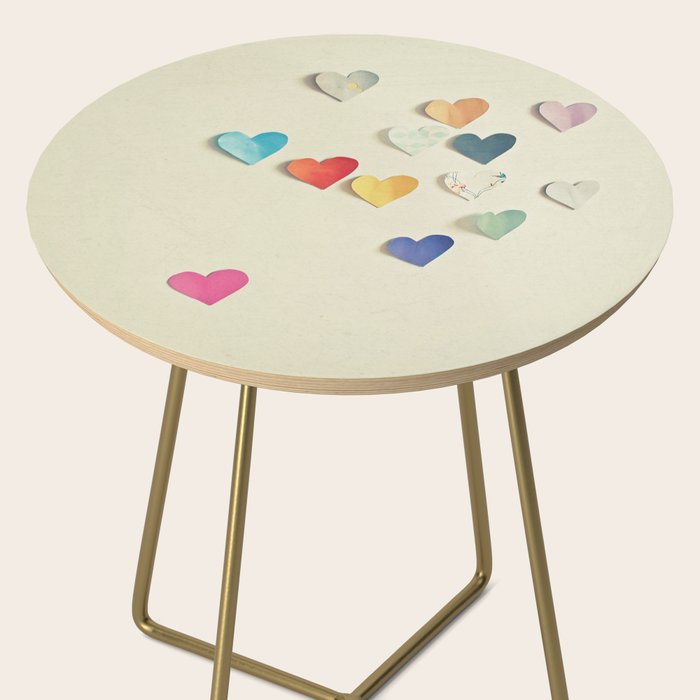 Paper Hearts Side Table Gallery Image 2