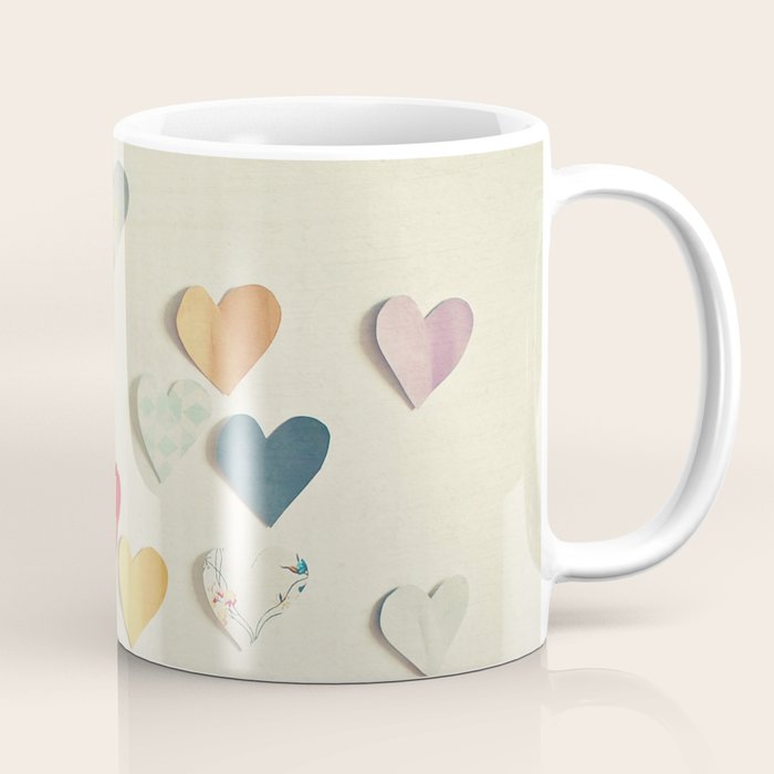Paper Hearts Coffee Mug Gallery Image 1