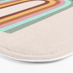 Rainbow cat 3 lover hugs Bath Mat Gallery Image 3