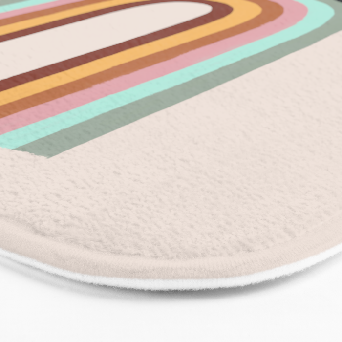Rainbow cat 3 lover hugs Bath Mat Gallery Image 3