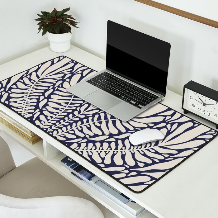 One Hundred-Leaved Plant #12 Desk Mat Gallery Image 2