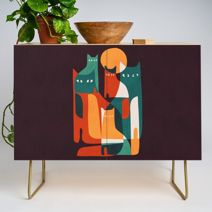 Cat Family Credenza Gallery Image 1