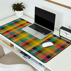 Mid Mod Retro Check Pattern Desk Mat Gallery Image 2