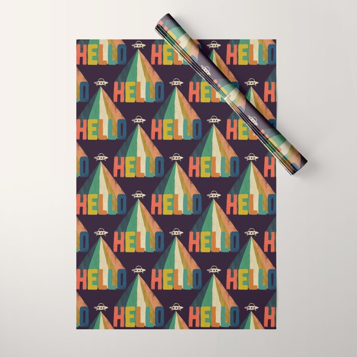 Hello I come in peace Wrapping Paper Gallery Image 1