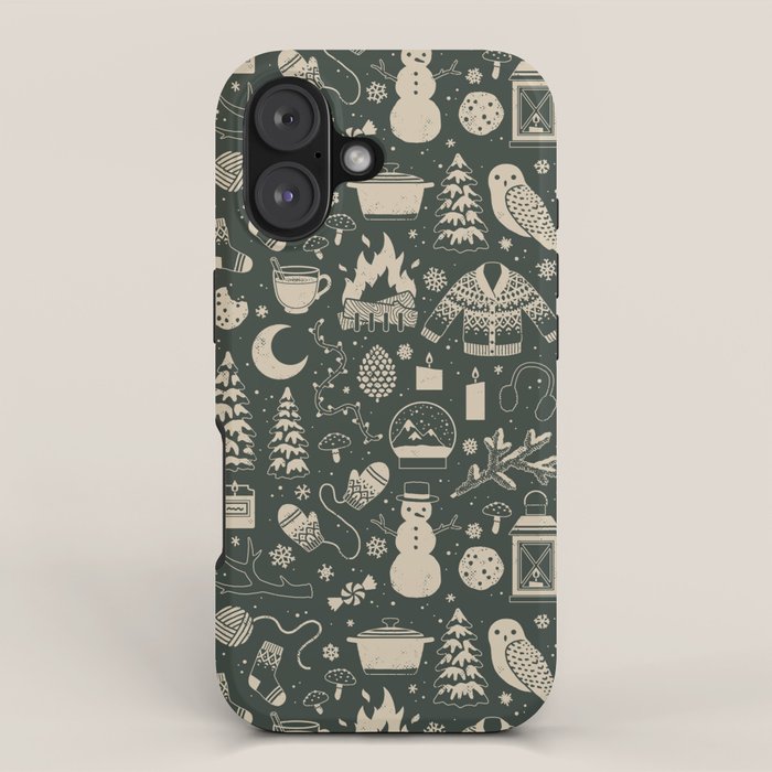 Winter Nights: Forest iPhone Case Gallery Image 1