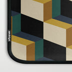 Cuboid Mid Century Abstract Shapes Pattern I Laptop Sleeve Gallery Image 3