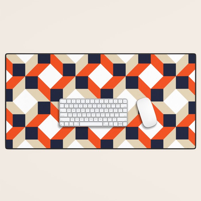 Geometric 02A Desk Mat Gallery Image 1