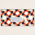 Geometric 02A Desk Mat Gallery Image 1