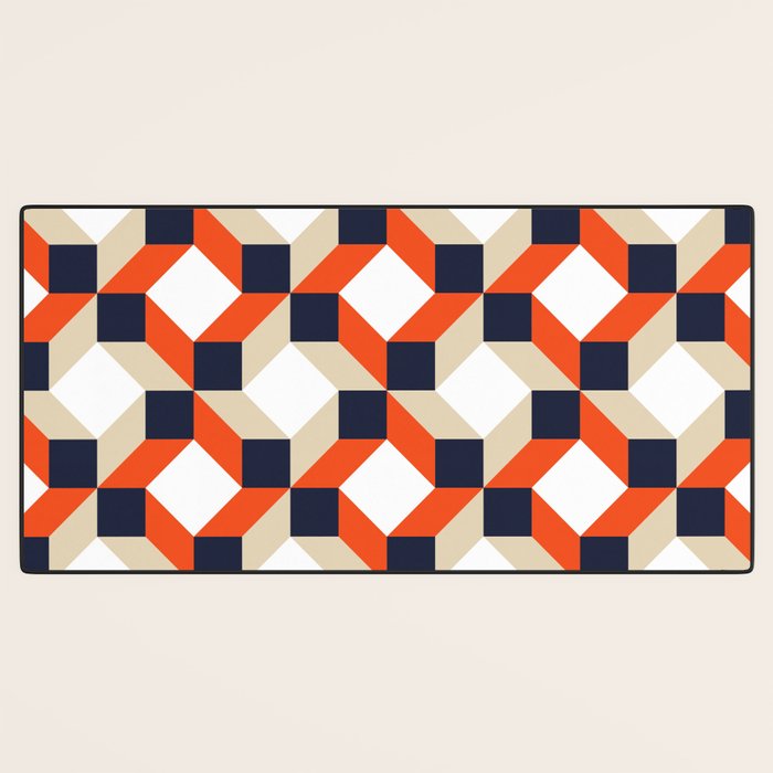 Geometric 02A Desk Mat Gallery Image 3