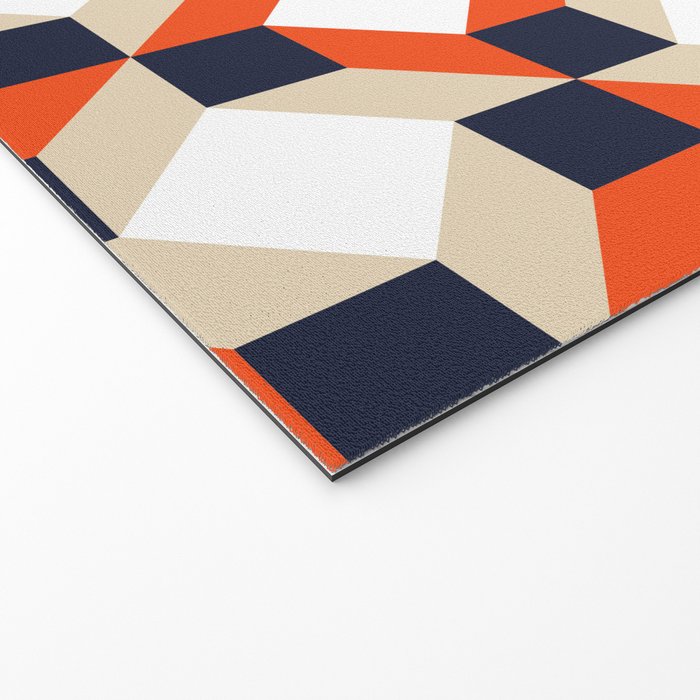 Geometric 02A Welcome Mat Gallery Image 2