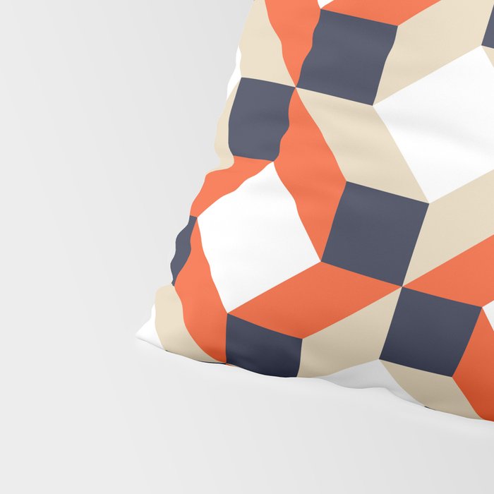 Geometric 02A Pillow Sham Gallery Image 4