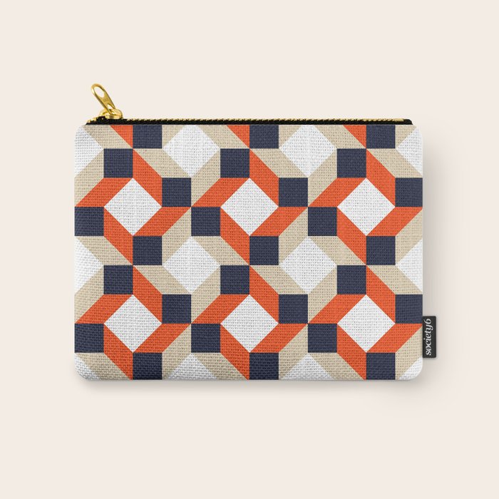 Geometric 02A Carry All Pouch Gallery Image 1
