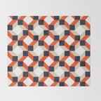 Geometric 02A Throw Blanket Gallery Image 2