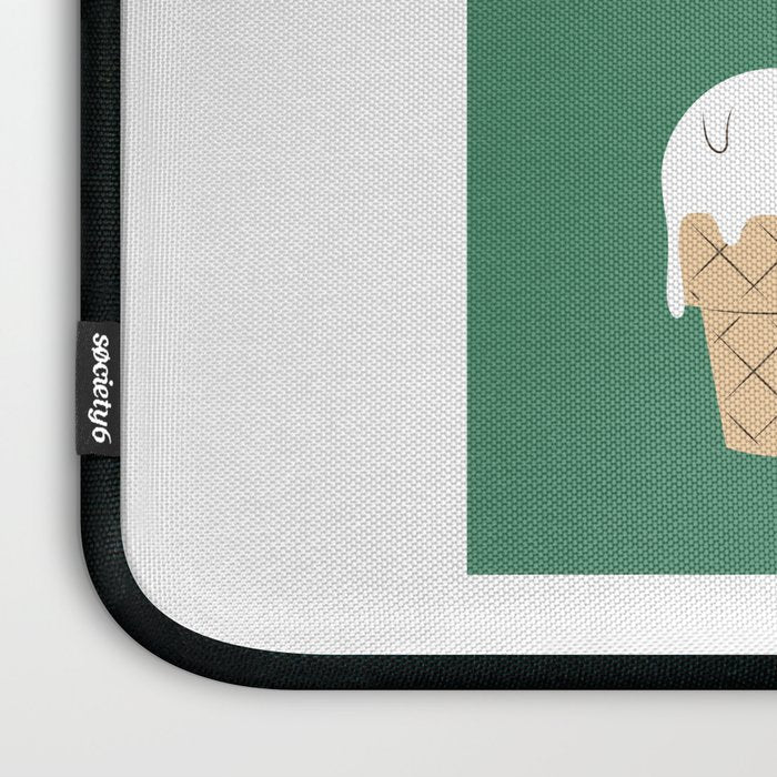 Cat Ice Cream 2x2 Laptop Sleeve Gallery Image 3