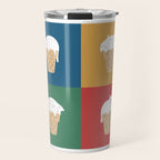 Cat Ice Cream 2x2 Travel Mug Gallery Image 1