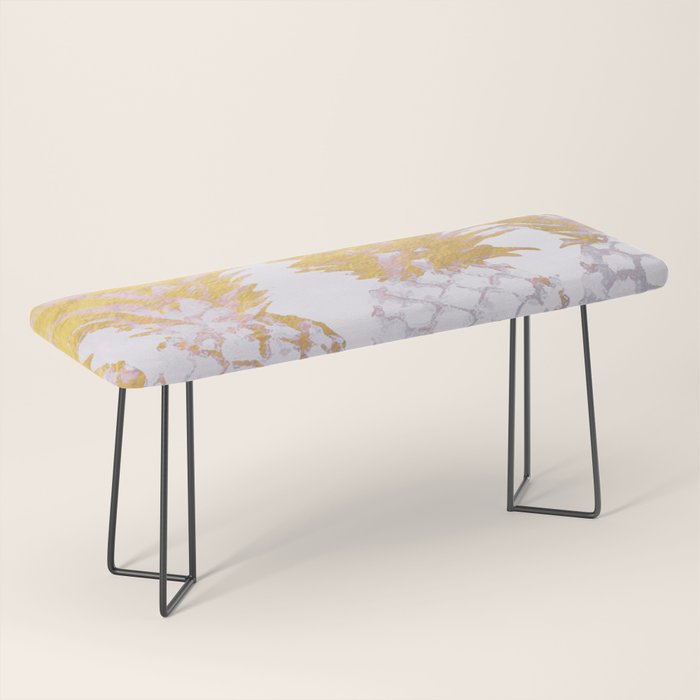 Golden pineapples Bench Gallery Image 1