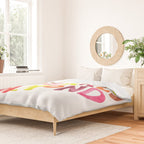 Shine On You Crazy Diamond - Rainbow Palette Duvet Cover Gallery Image 2