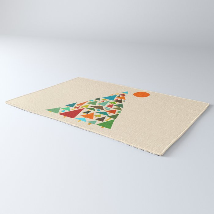 The house at the pine forest Rug Gallery Image 3