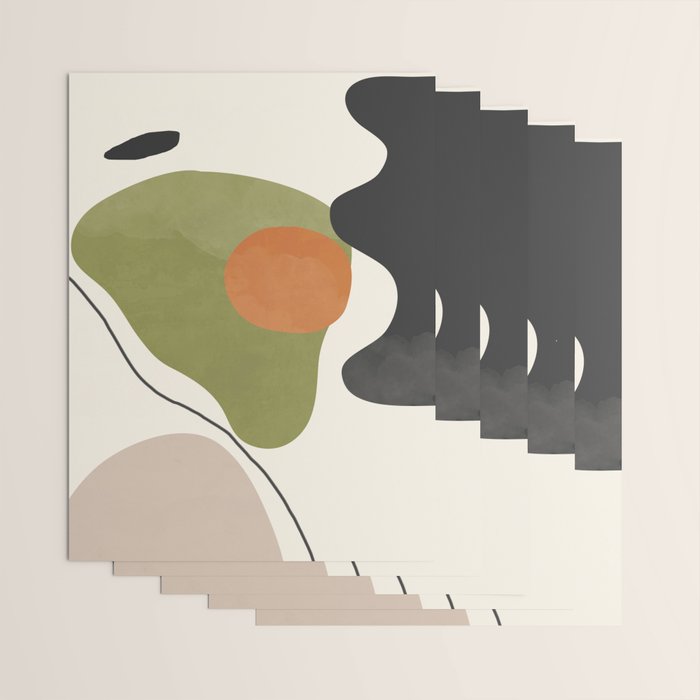 Abstract Shapes 60 Wrapping Paper Gallery Image 3