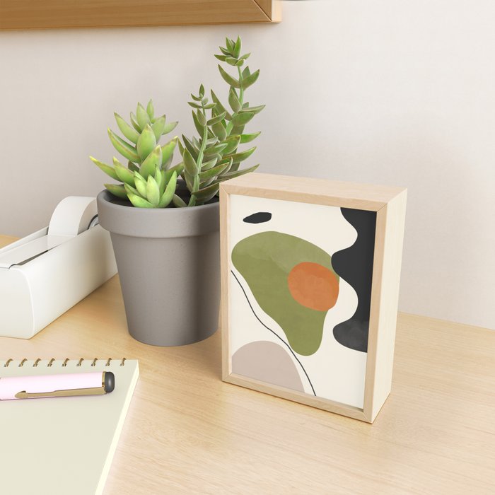 Abstract Shapes 60 Mini Art Print Gallery Image 2