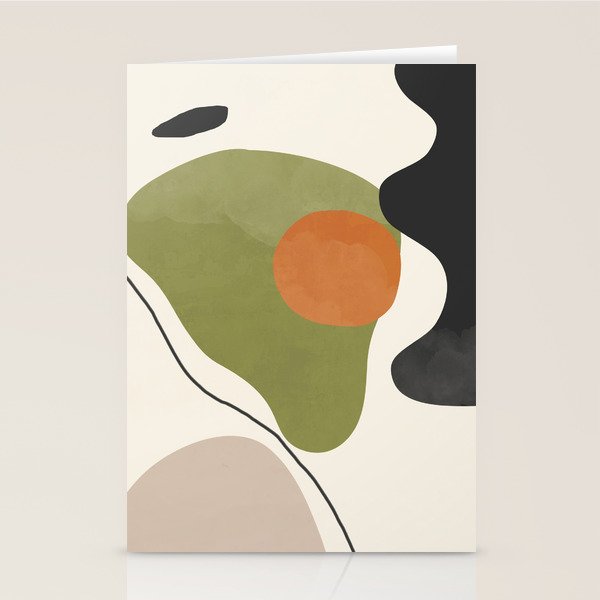 Abstract Shapes 60 Stationery Card Gallery Image 2