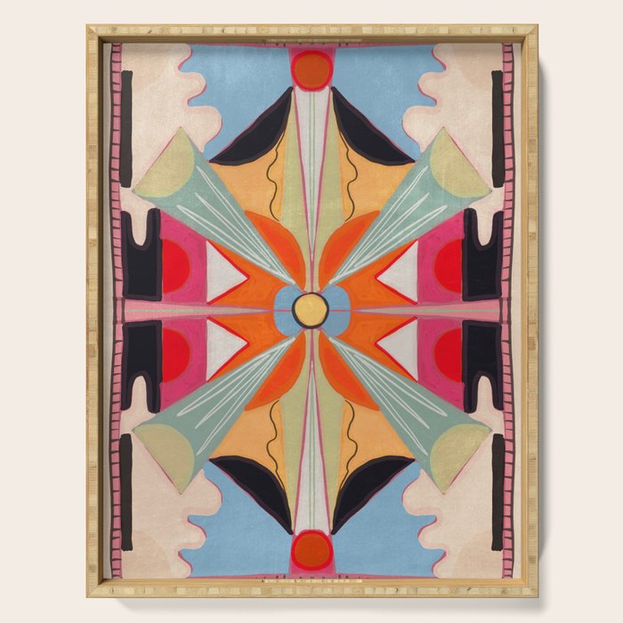 Abstraction Serving Tray Gallery Image 1