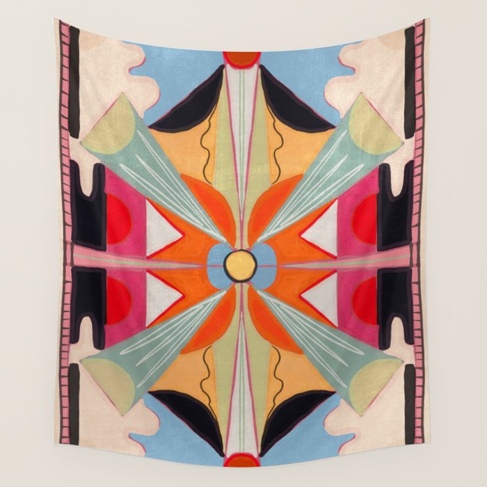 Abstraction Wall Tapestry Gallery Image 1