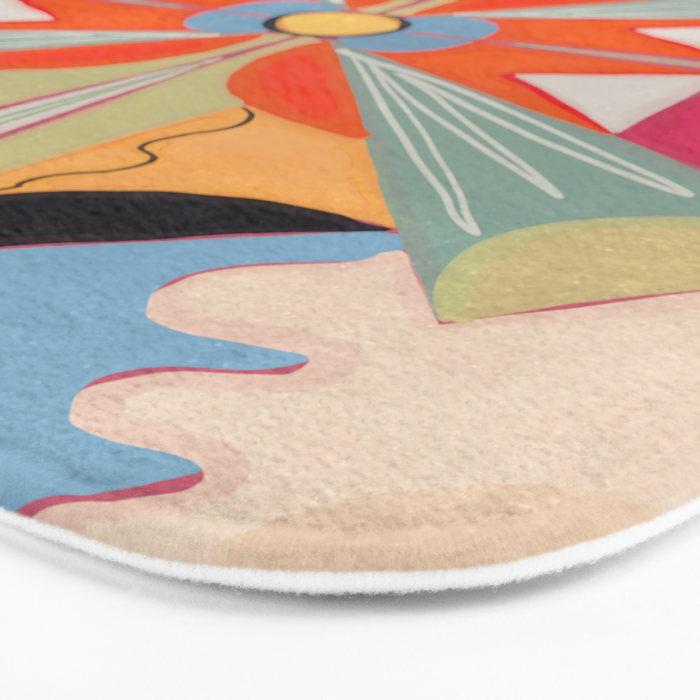 Abstraction Bath Mat Gallery Image 3