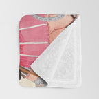 Circus in town Throw Blanket Gallery Image 3