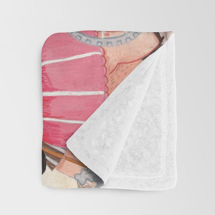 Circus in town Throw Blanket Gallery Image 3
