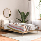 Whimsical Rainbow in Earthy Colors Comforter Gallery Image 2