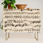 Johann Sebastian Bach (1685 - 1750) original music sheet Credenza Gallery Image 1