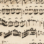 Johann Sebastian Bach (1685 - 1750) original music sheet Coffee Mug Gallery Image 2