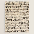 Johann Sebastian Bach (1685 - 1750) original music sheet Jigsaw Puzzle Gallery Image 1