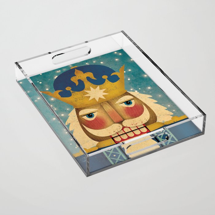 Nutcracker Acrylic Tray Gallery Image 1