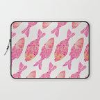 Indonesian Fish Duo - Pink Palette Laptop Sleeve Gallery Image 1